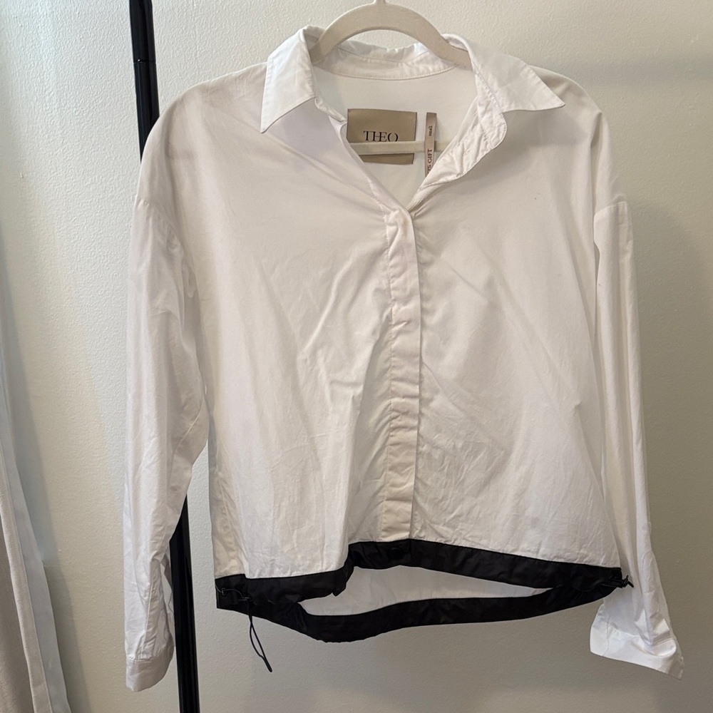 Theo White Women's Blouse